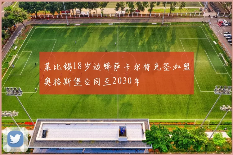 莱比锡18岁边锋萨卡尔将免签加盟奥格斯堡合同至2030年